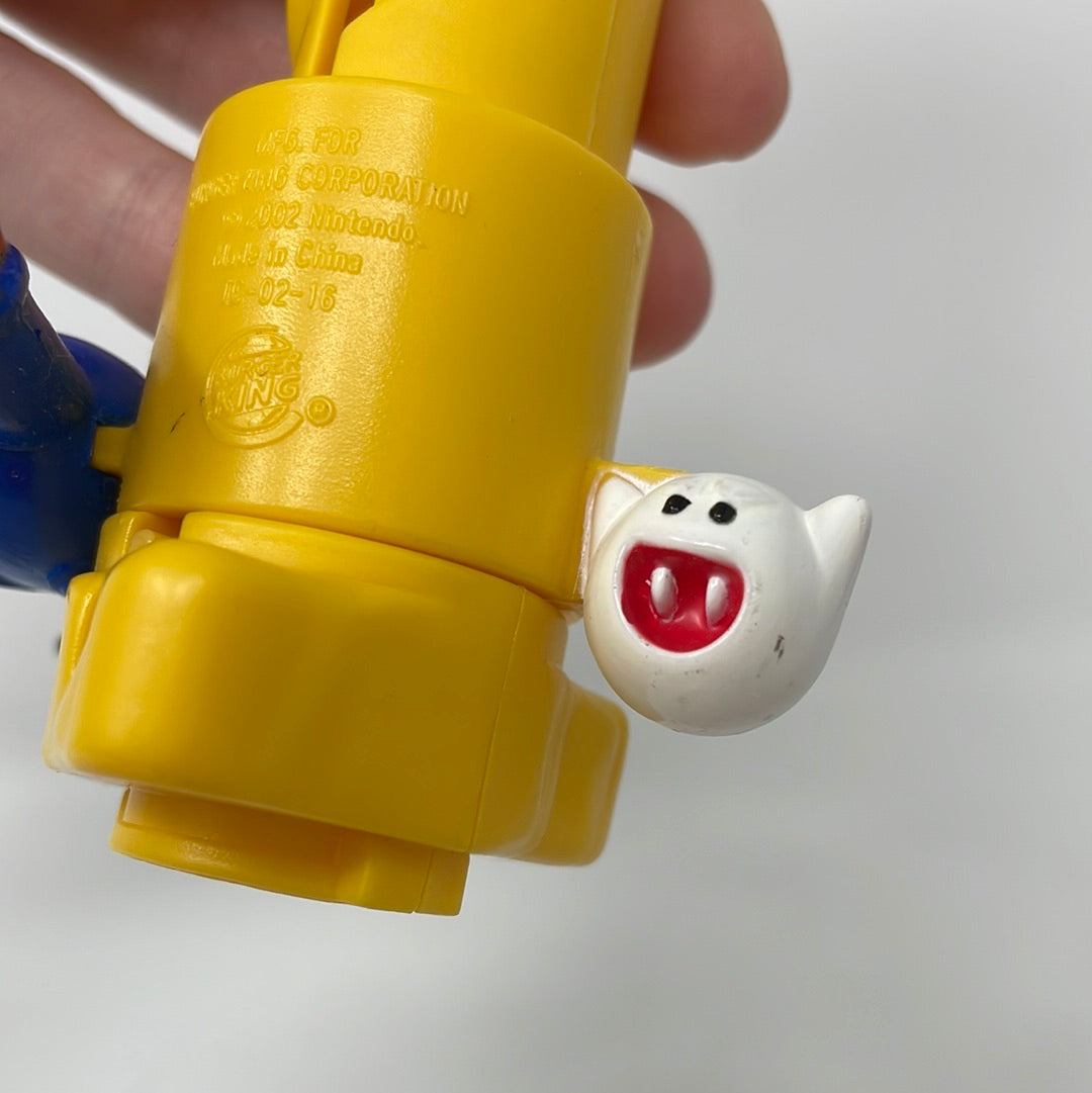 2002 Vintage Luigi Boo SNES64 Burger King Fast Food Toy