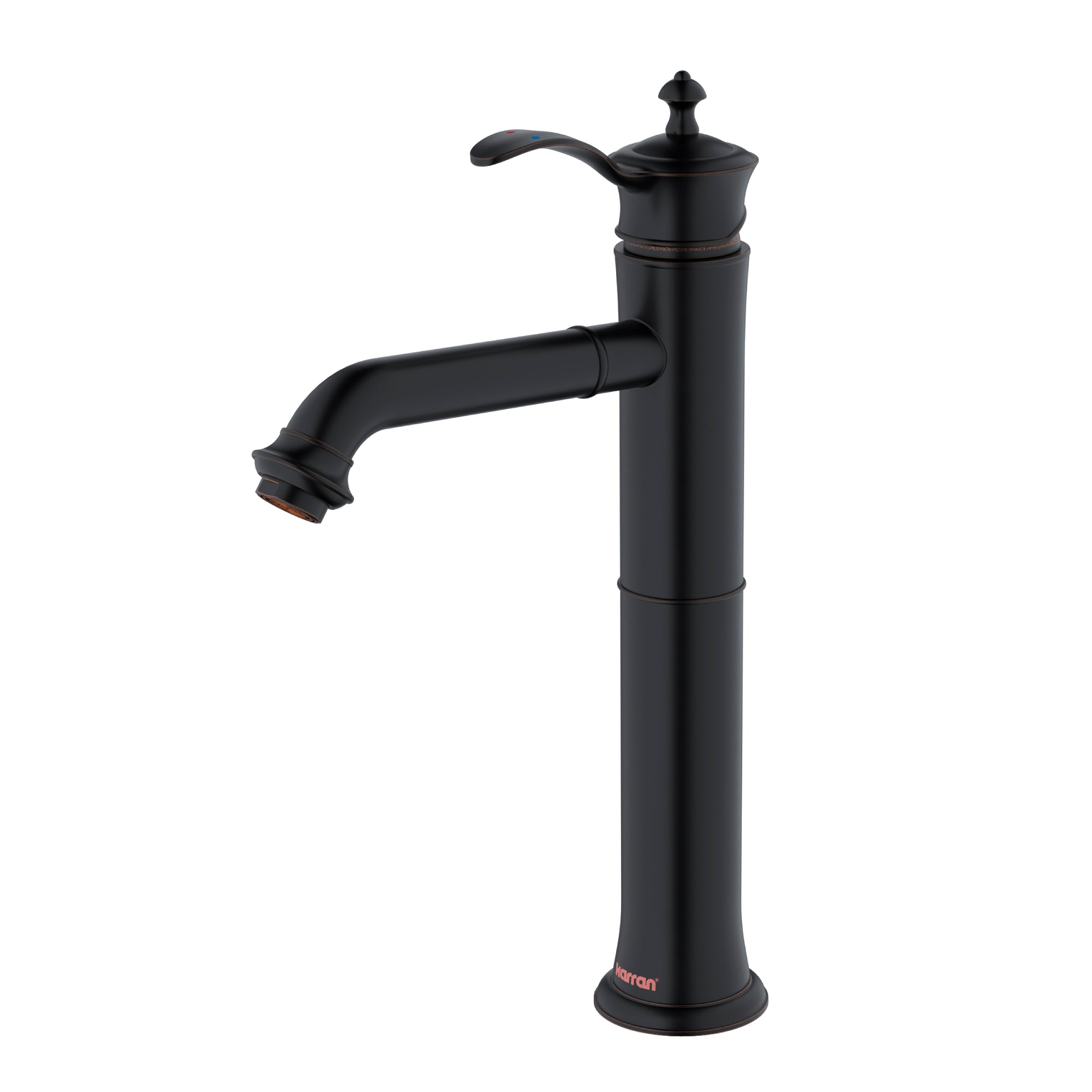 Karran Vineyard Oil Rubbed Bronze Vessel Faucet, 1.2 GPM, Lead-free Brass