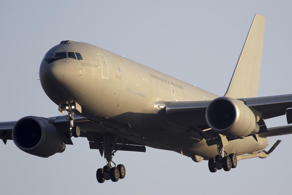 Italian Air Force KC-767 Tanker Wall Decal
