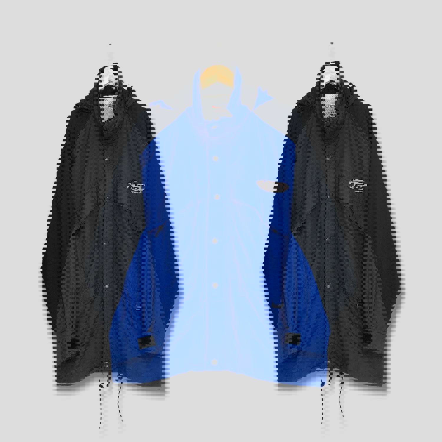 90s Vintage Nev Tracksuit Windbreaker Hoodie - Medium
