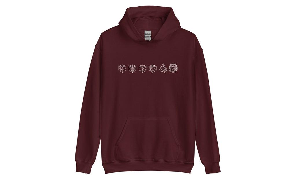 Cozy Rubik's Cube-Inspired Hoodie