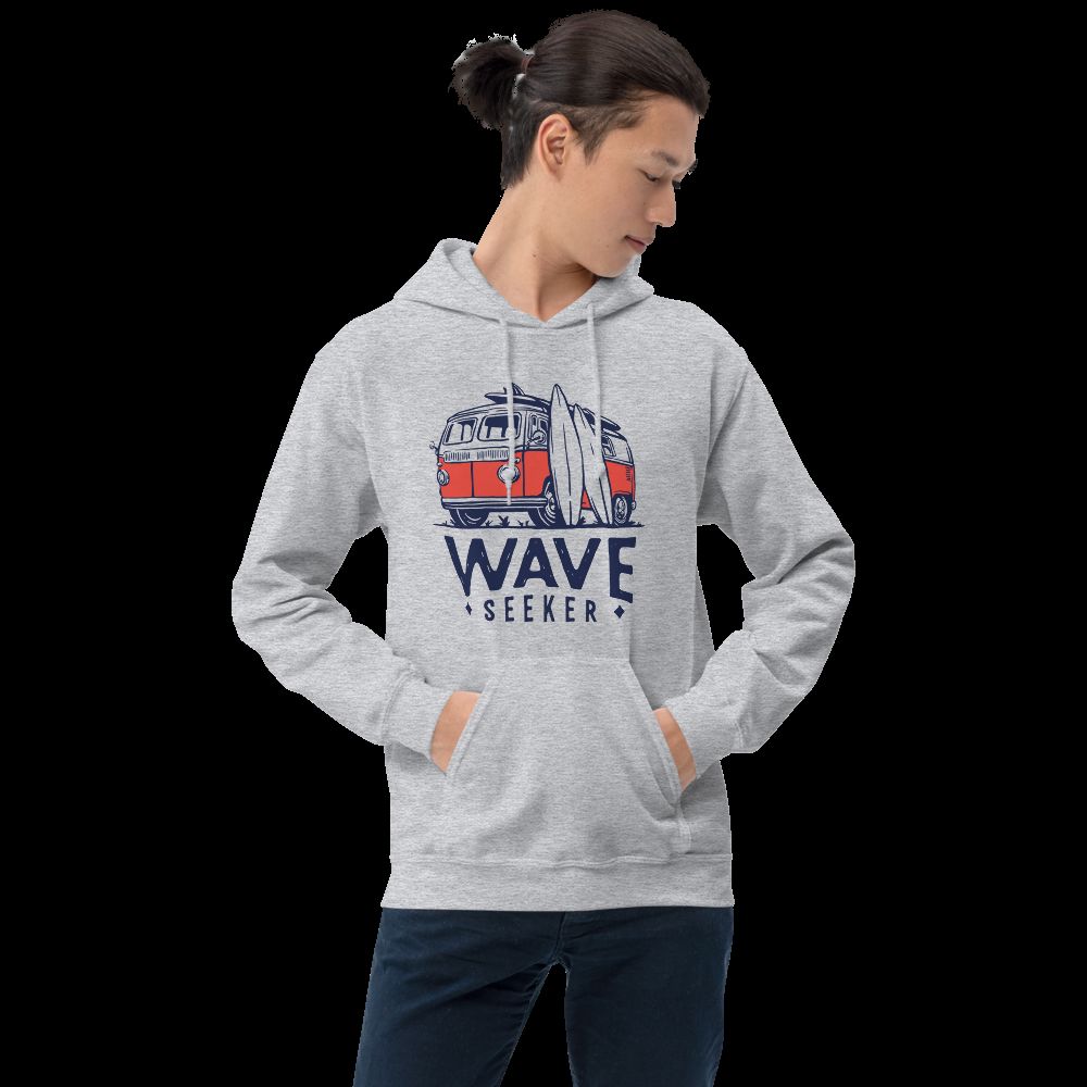 Cozy Wave Seeker Unisex Hoodie
