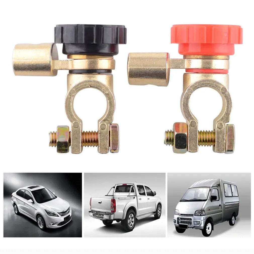 Car Battery Terminal Disconnect Switch, Quick Cut-off Isolator for Auto Maintenance