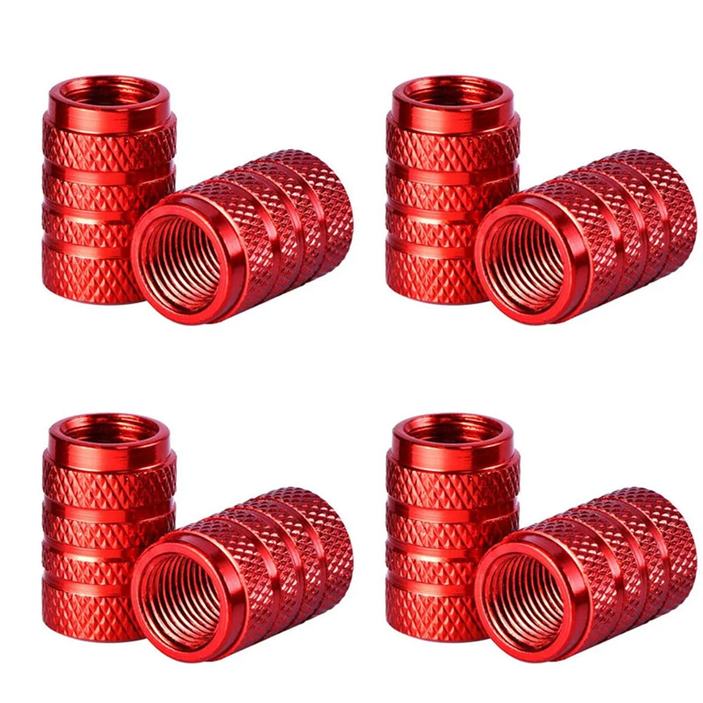 Upgraded Aluminum Car Tire Valve Stem Caps