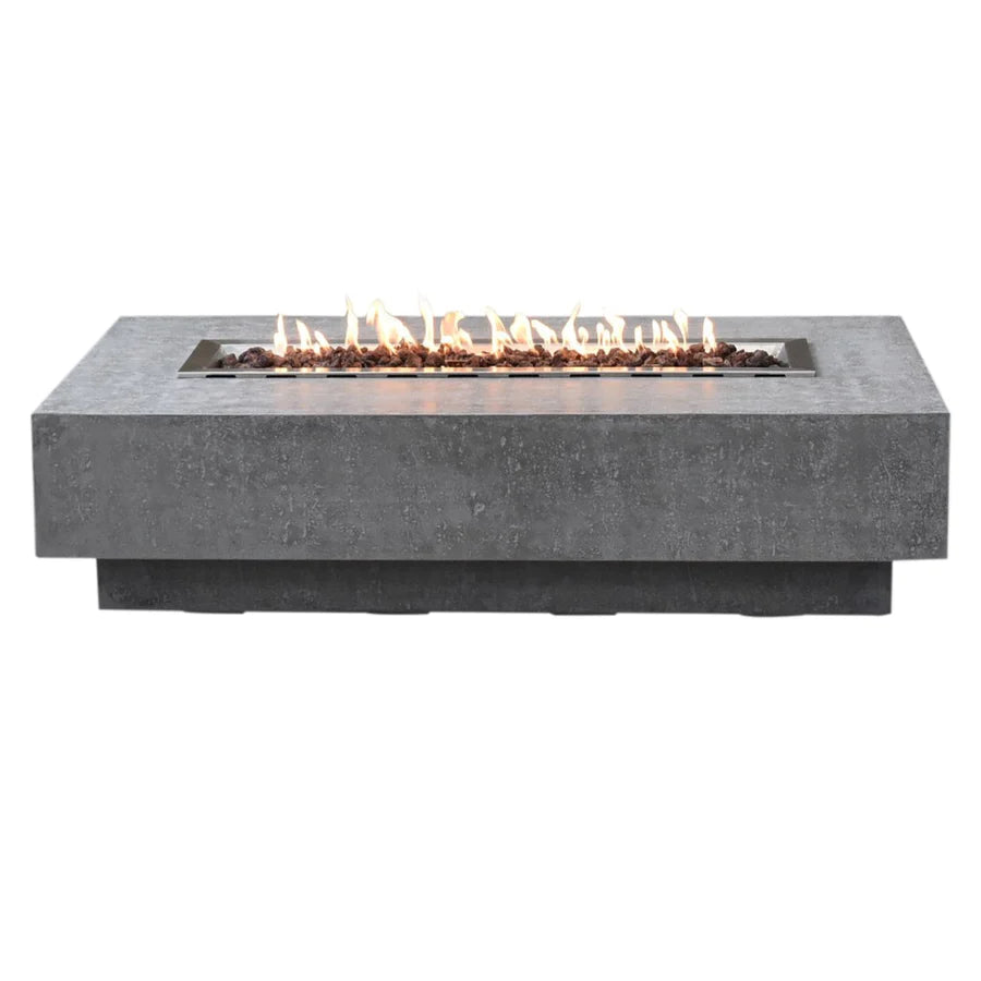 Elementi Hampton Concrete Outdoor Fire Pit Table
