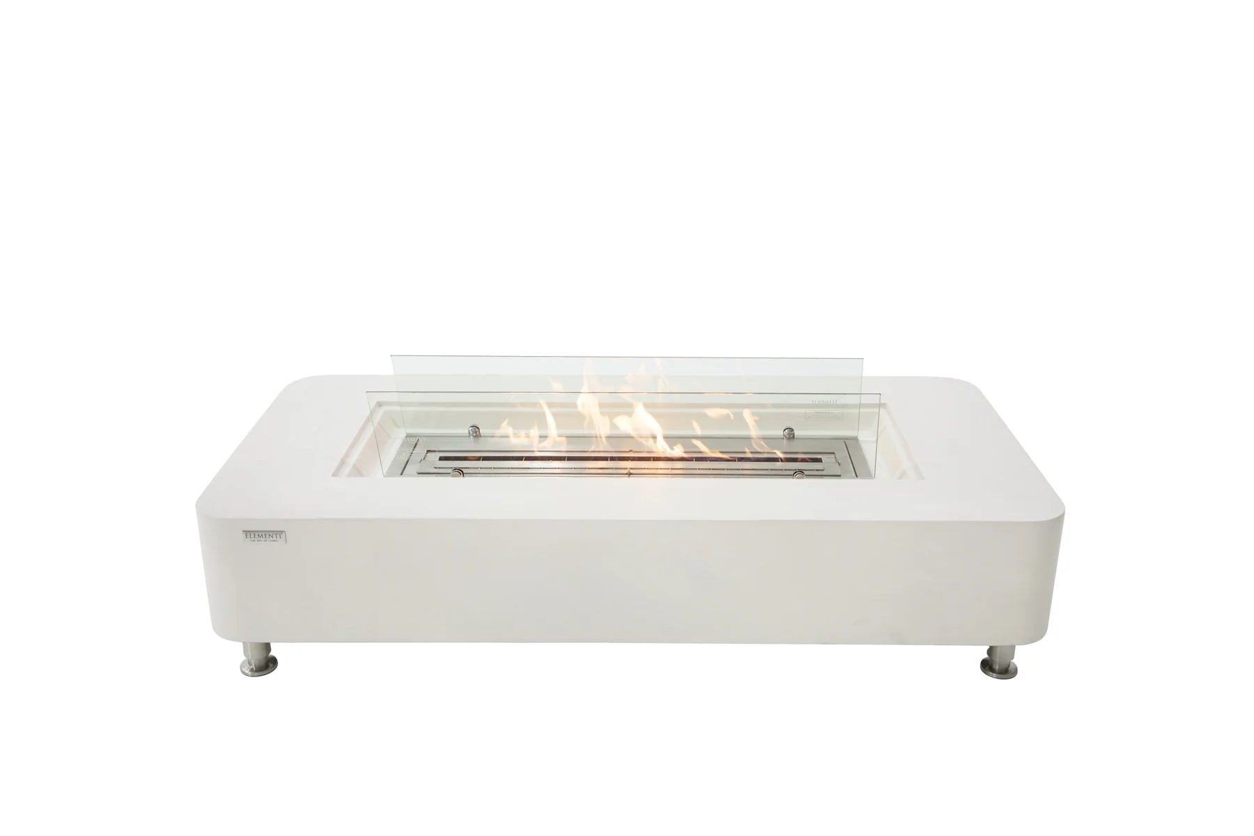 Elementi Sydney Ethanol Fire Pit Table - Modern Outdoor Heating