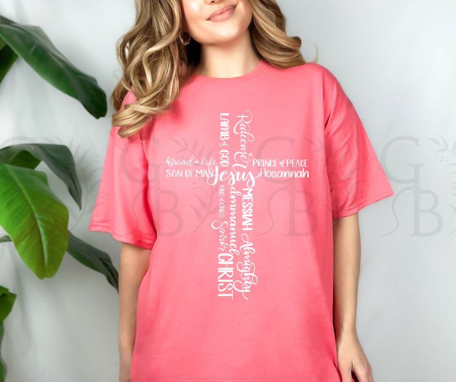 Embrace the Divine: Jesus Christ Cross T-Shirt