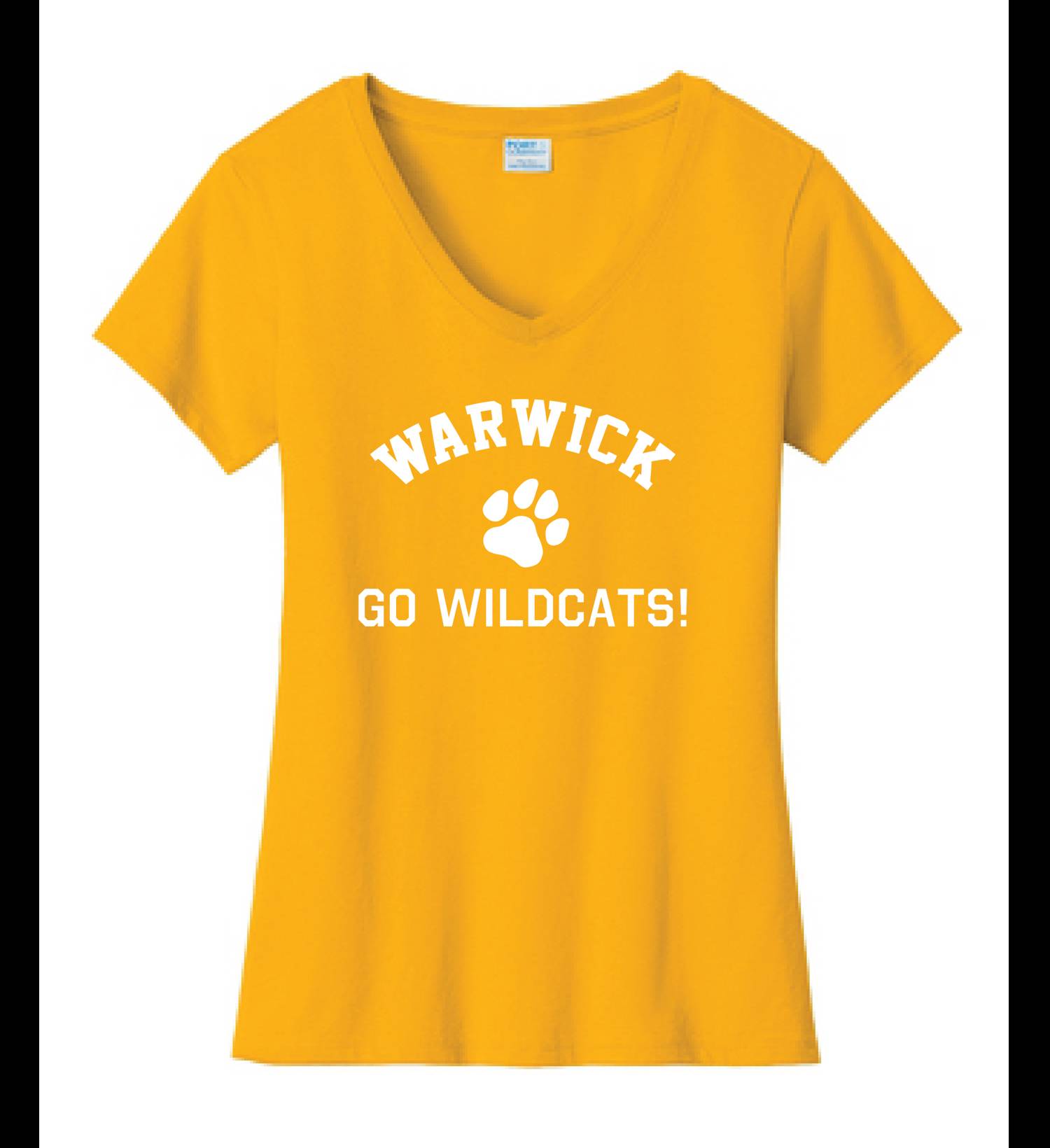 Sanfordville Wildcats Ladies V-Neck Game Day Tee