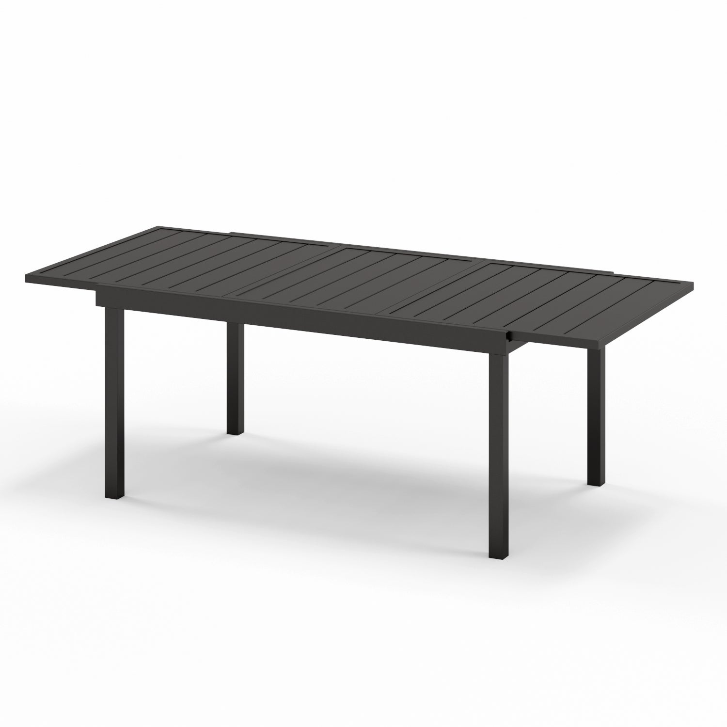 8-Seat Expandable Rust-Resistant Outdoor Dining Table