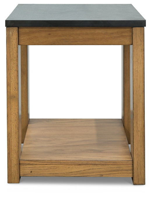 Elegant Quentina Rectangular End Table by Ashley Express
