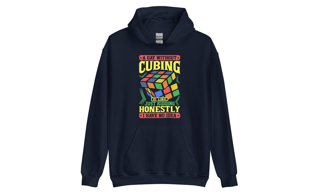 Cozy Rubik's Cube Themed Hoodie - Comfortable & Stylish