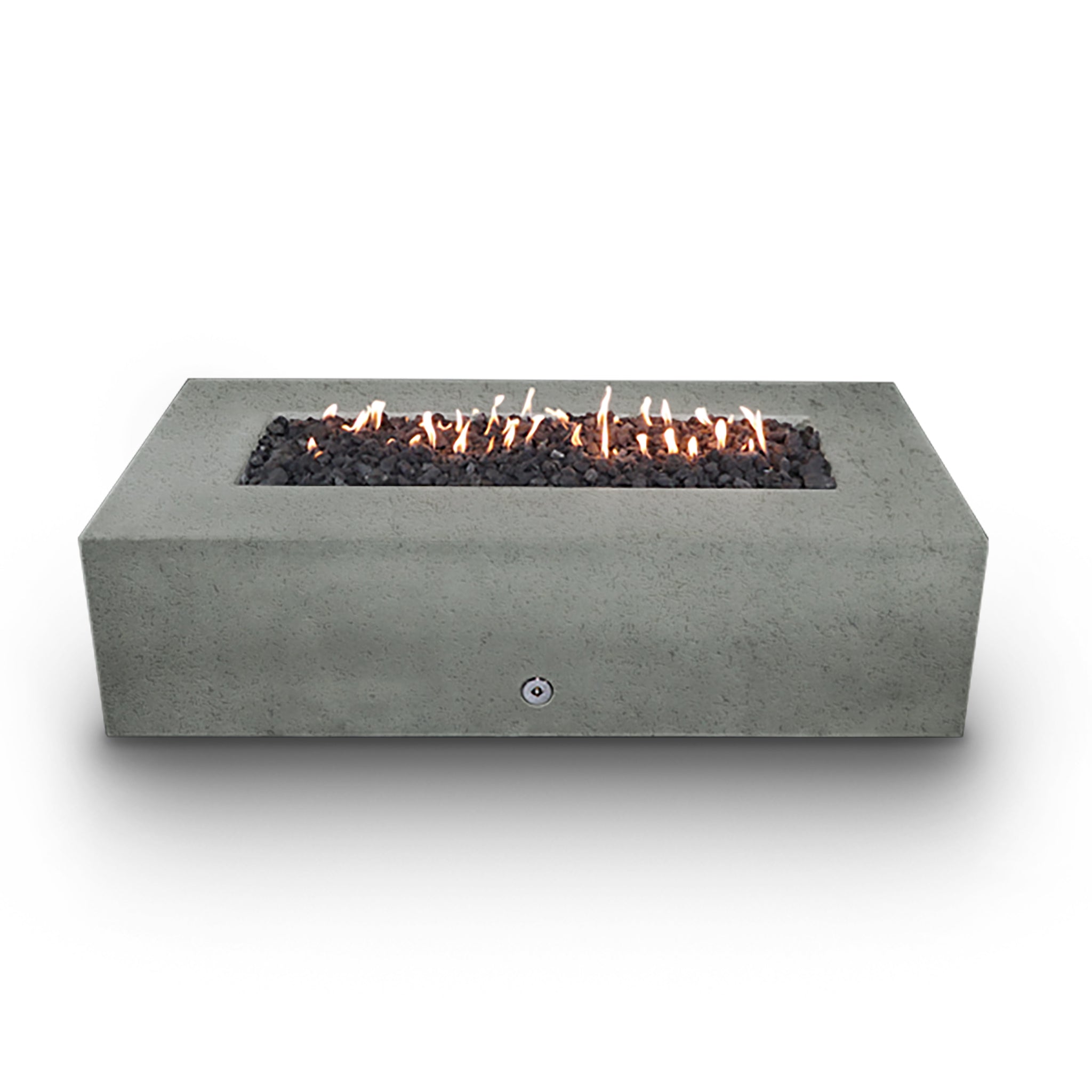 Starfire Designs Rustic Concrete Gas Fire Pit, 60 x 32