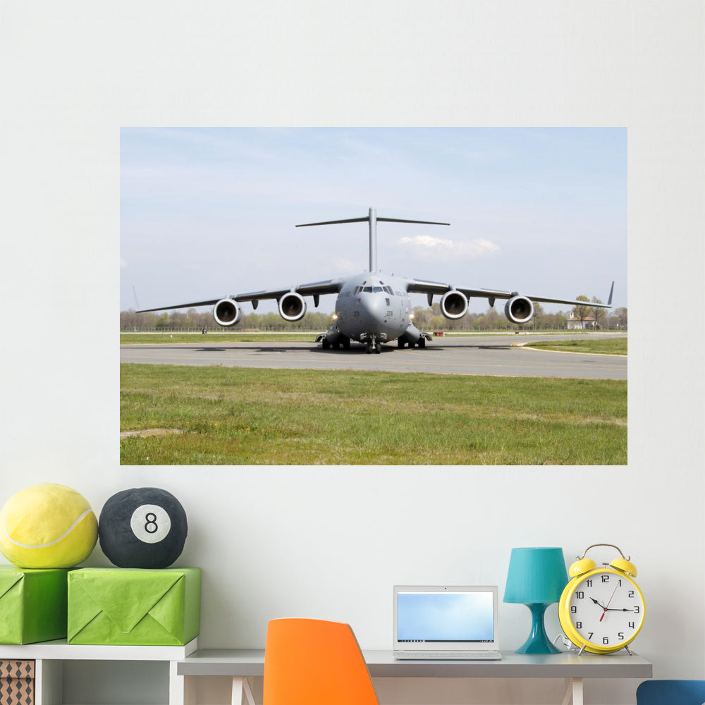 Boeing C-17 Globemaster III Wall Decal - Large Aircraft Art for Home and Office
