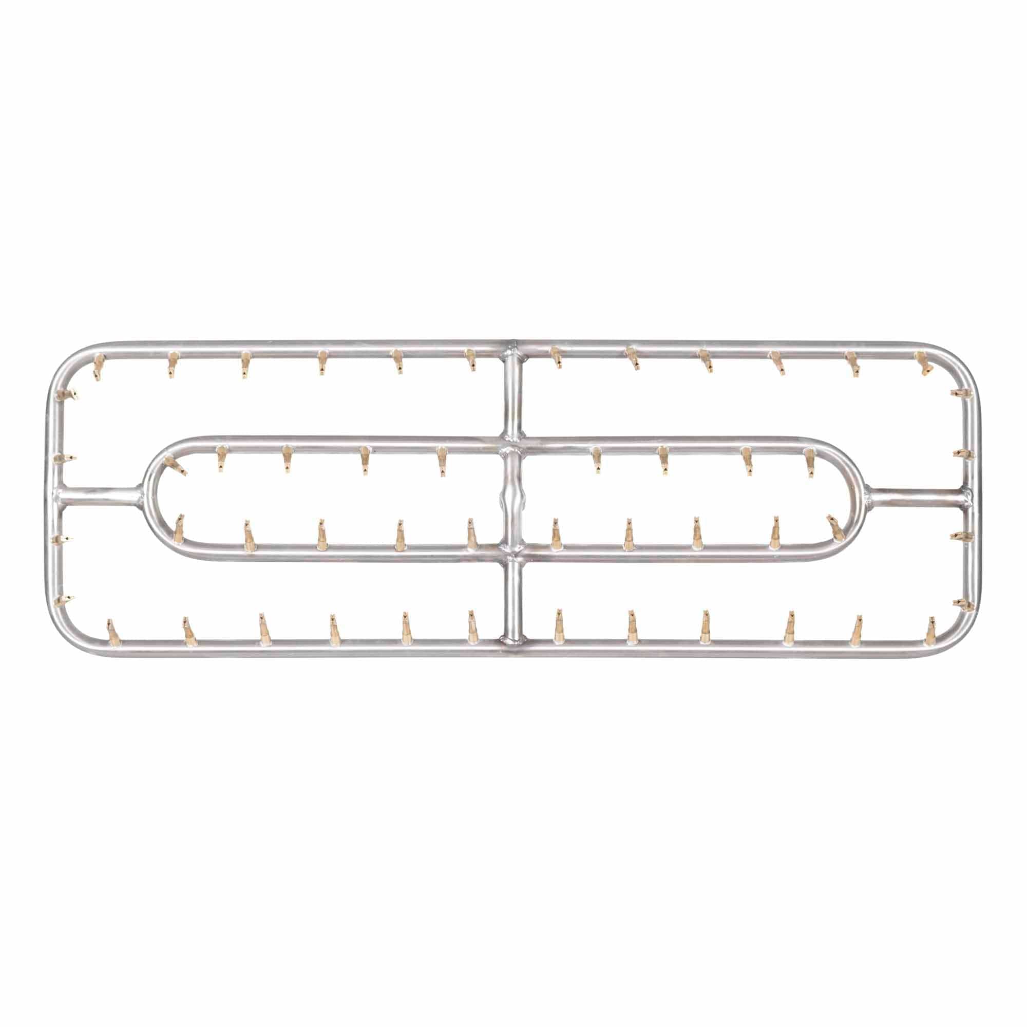 The Outdoor Plus Brass Triple S Gas Fire Pit Burner