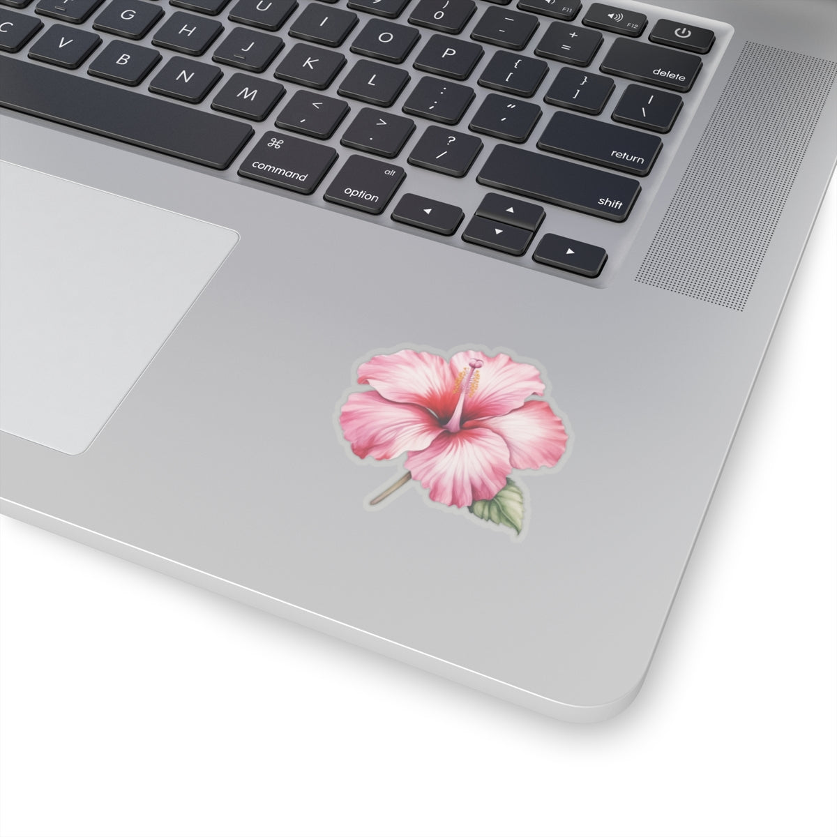 Hibiscus Flower Vinyl Sticker Decal - Waterproof & Reusable for Multiple Surfaces