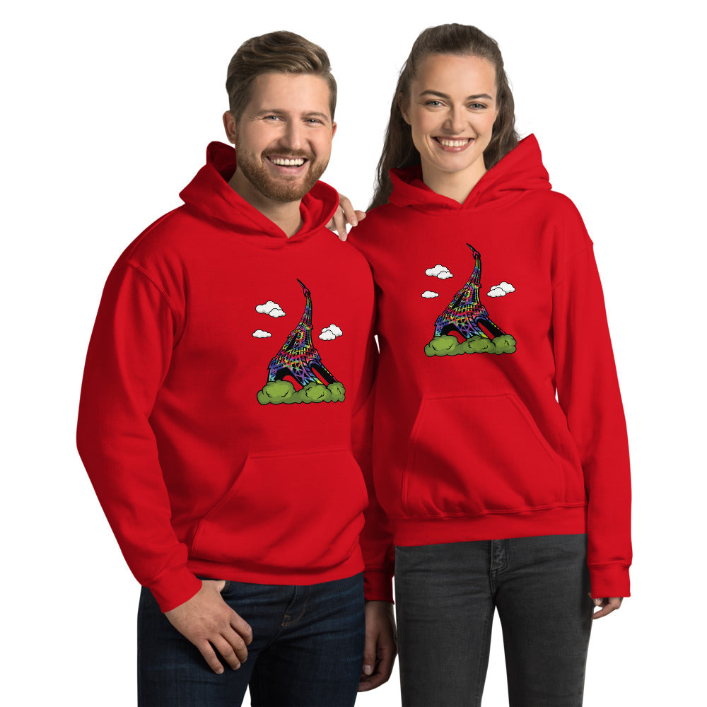Eiffel Tower Cozy Hoodie
