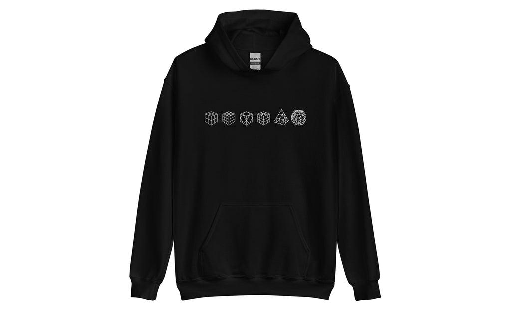Cozy Rubik's Cube-Inspired Hoodie