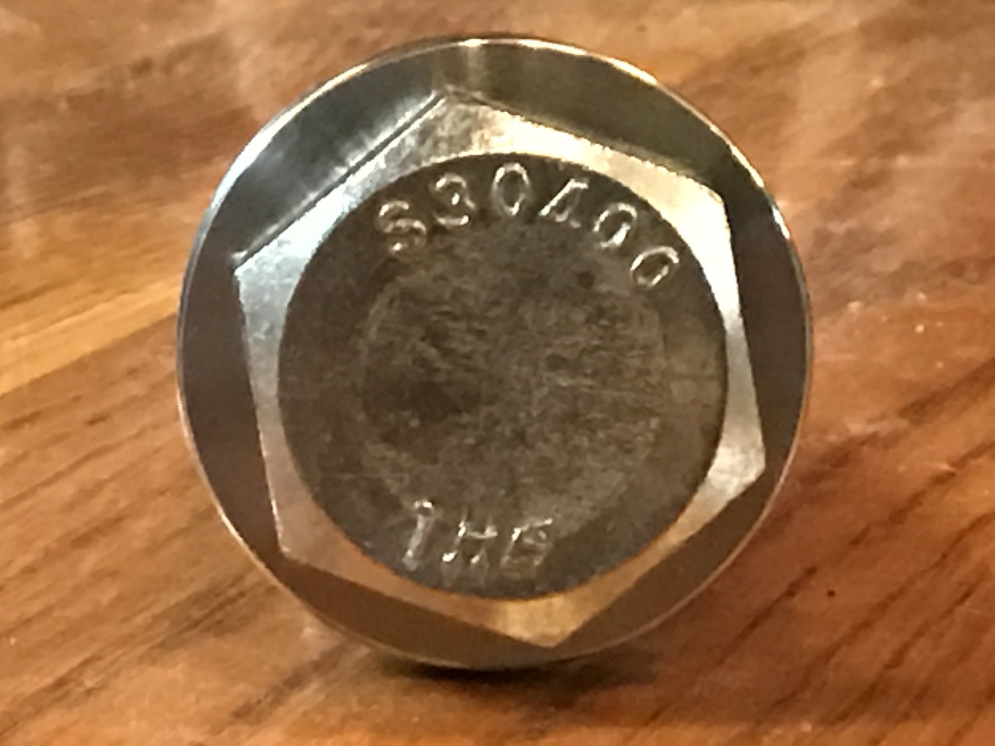 Precision 304 Stainless Steel Washer - 1.032" ID x 2" OD x 3/8" Thick