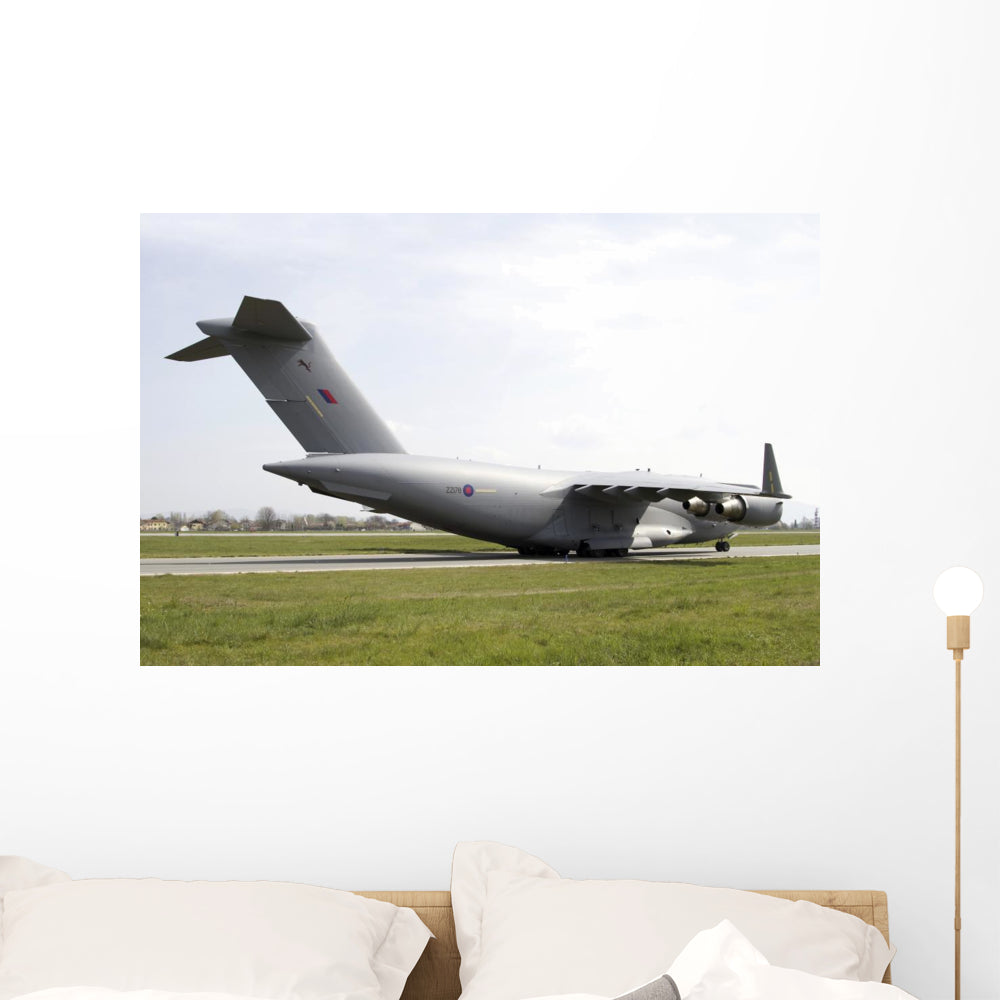 C-17 Globemaster III Royal Wall Decal - Large Aircraft Art for Home and Office