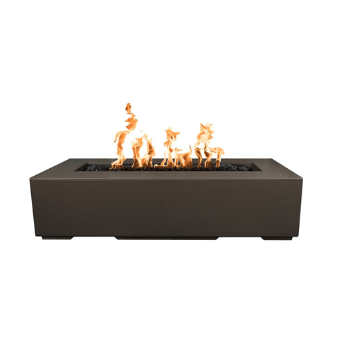 The Outdoor Plus Regal Rectangle Fire Pit with Electronic Ignition