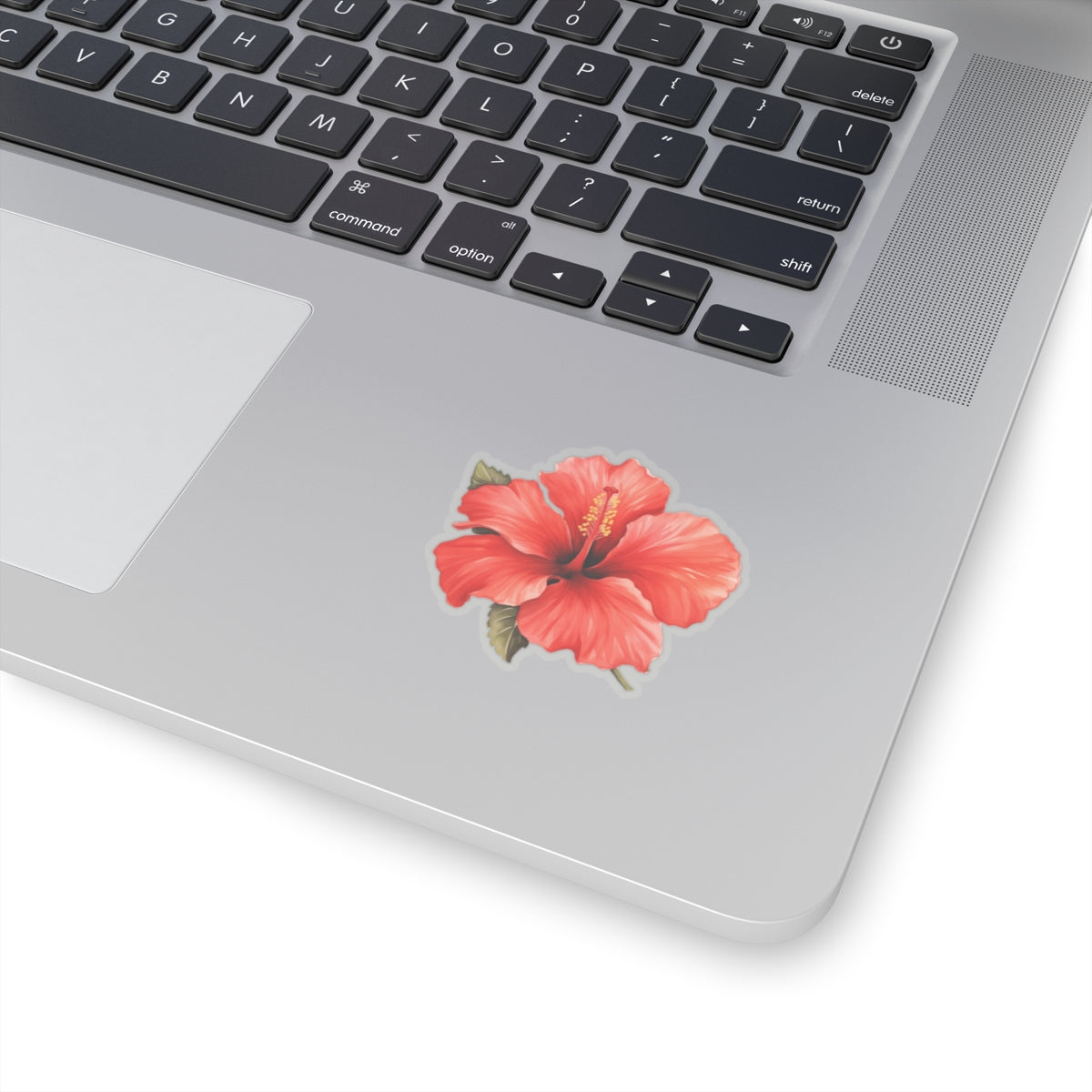 Hibiscus Flower Vinyl Sticker Decal - Waterproof & Reusable for Multiple Surfaces