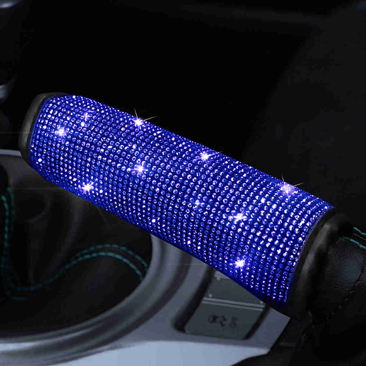 Luxury Sparkling Diamond Car Steering Wheel Cover