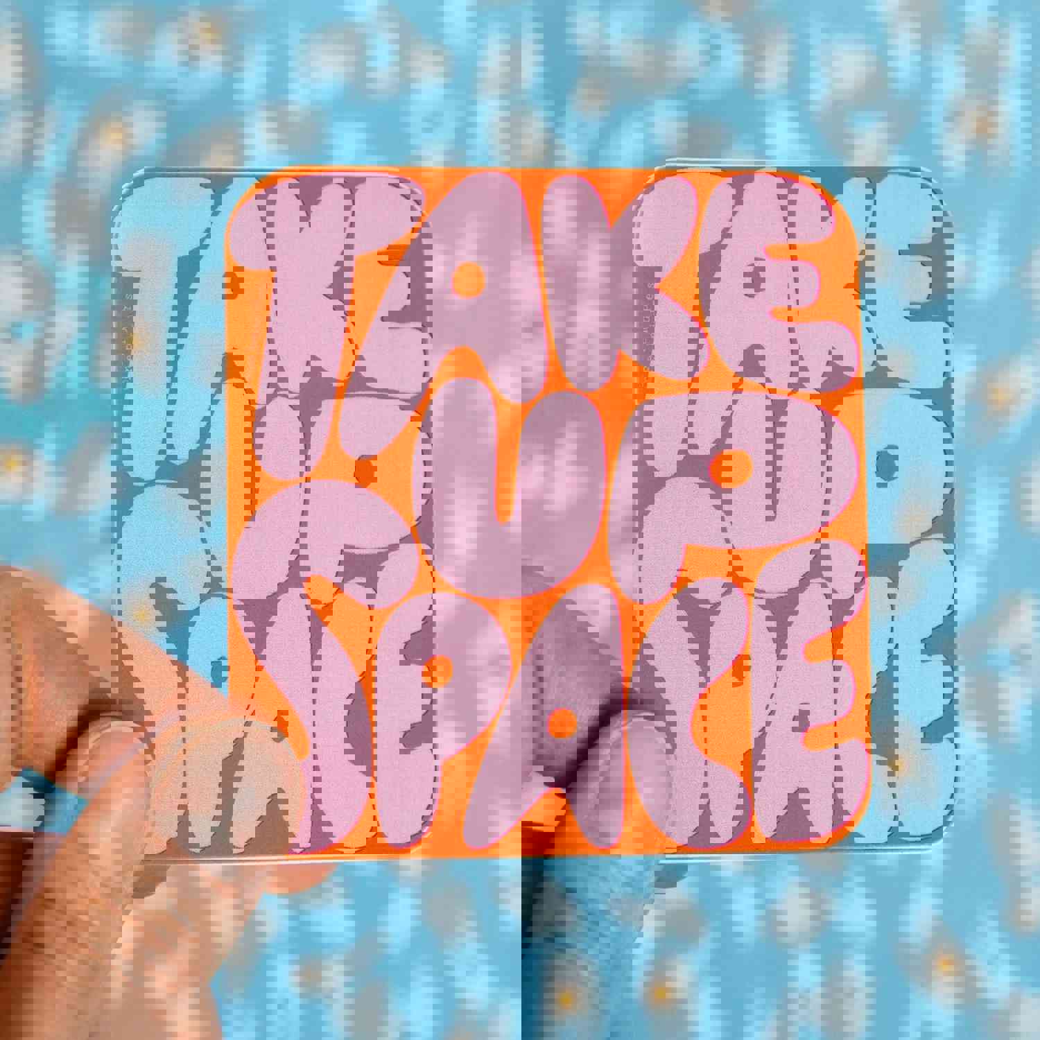 Empower Yourself with "Take Up Space" Vinyl Sticker