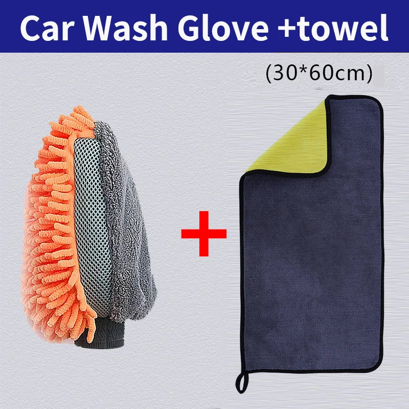 Premium Microfiber Towels for Car Cleaning and Detailing