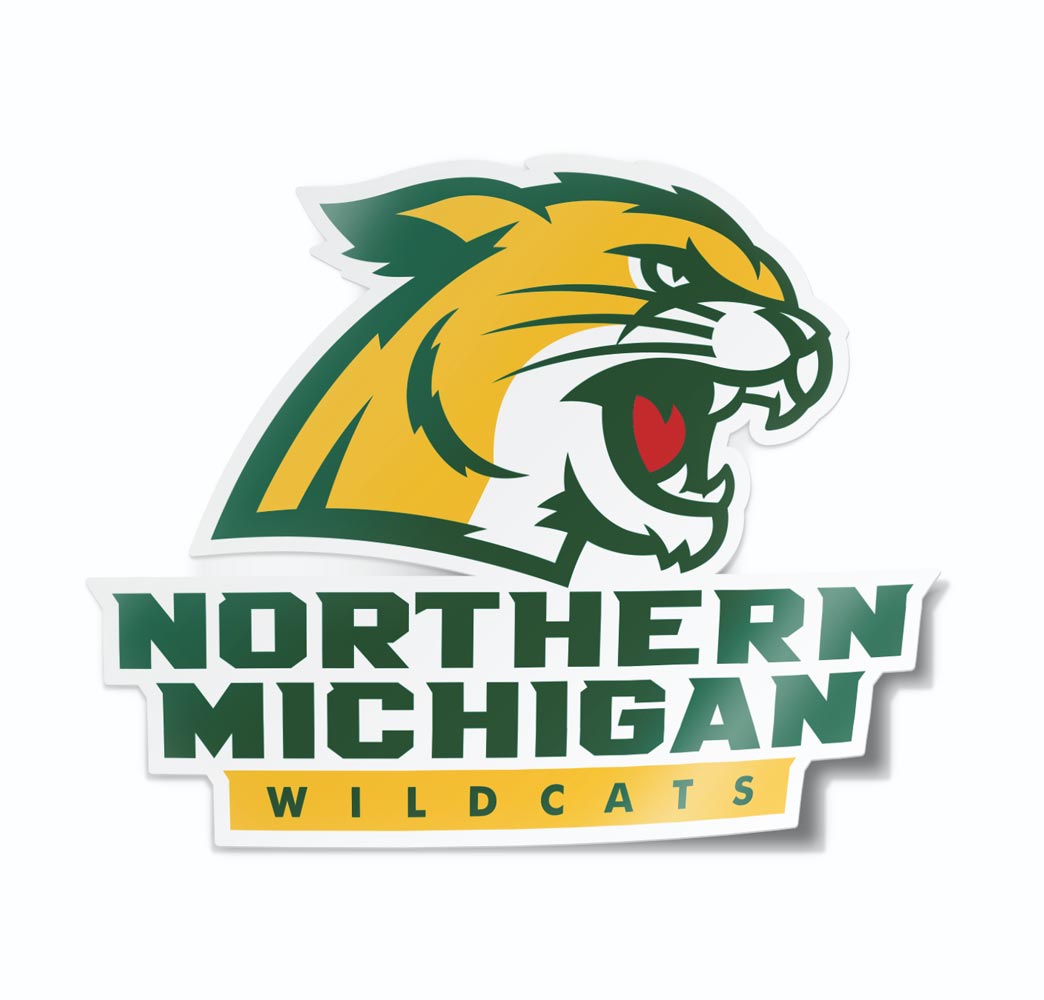 Northern Michigan University Wildcats Decal for Enthusiastic Fans