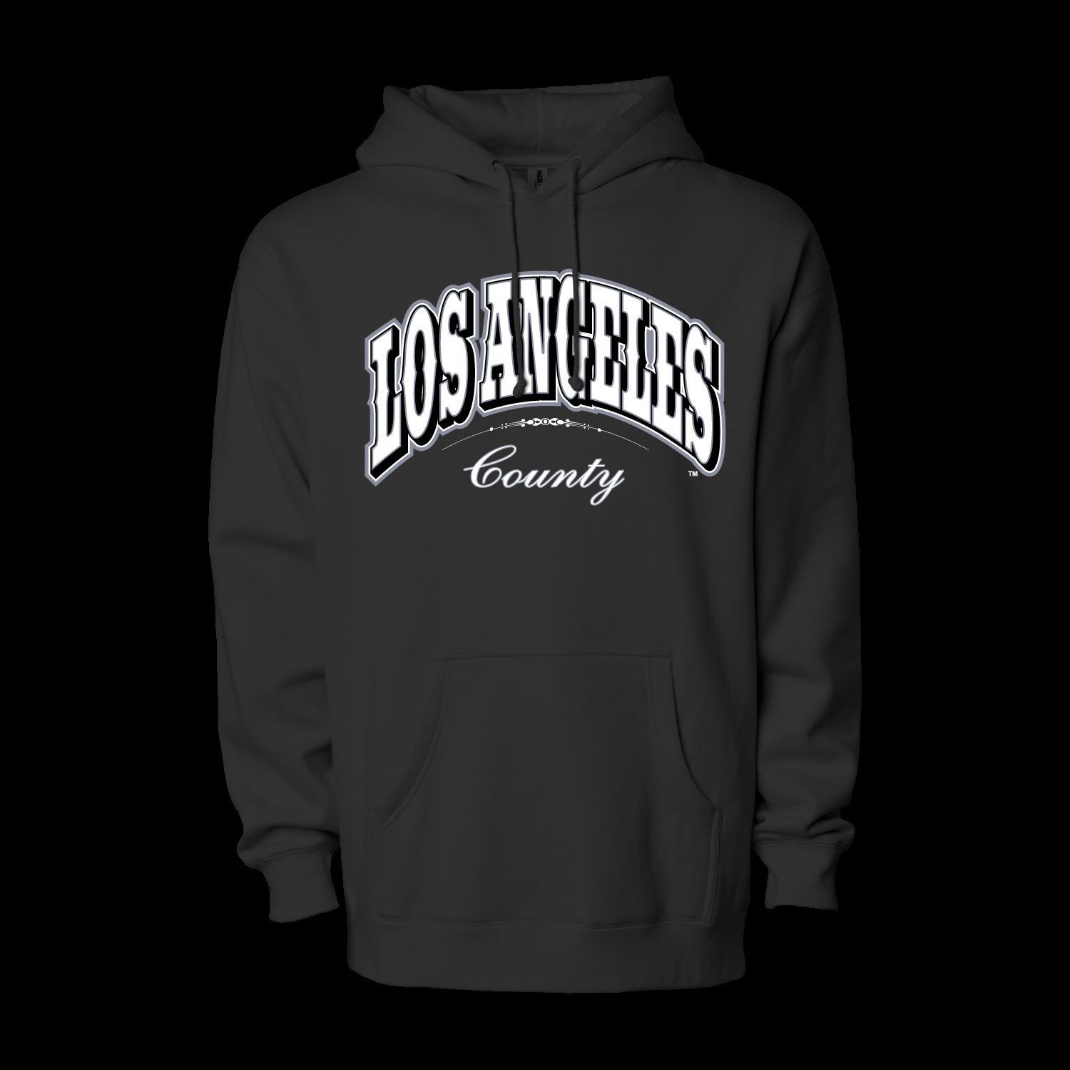 LA Western Pullover Hoodie - Premium Streetwear by Bow Down