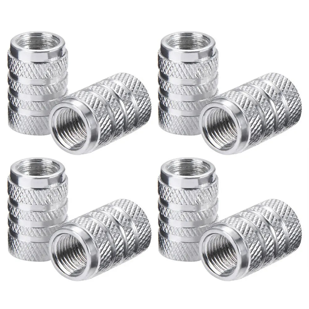 Upgraded Aluminum Car Tire Valve Stem Caps