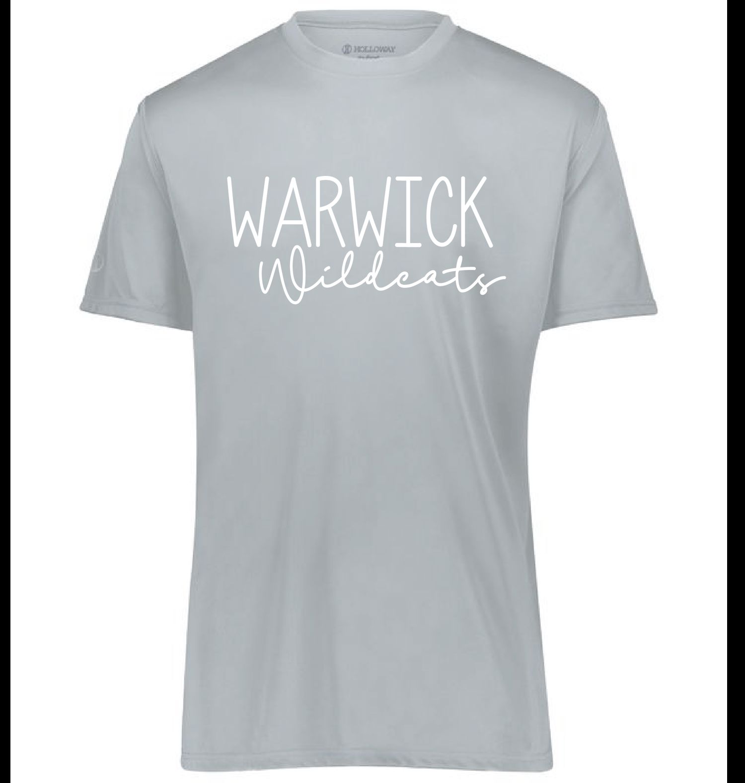 Holloway Momentum Athletic Tee with Warwick Wildcats Logo