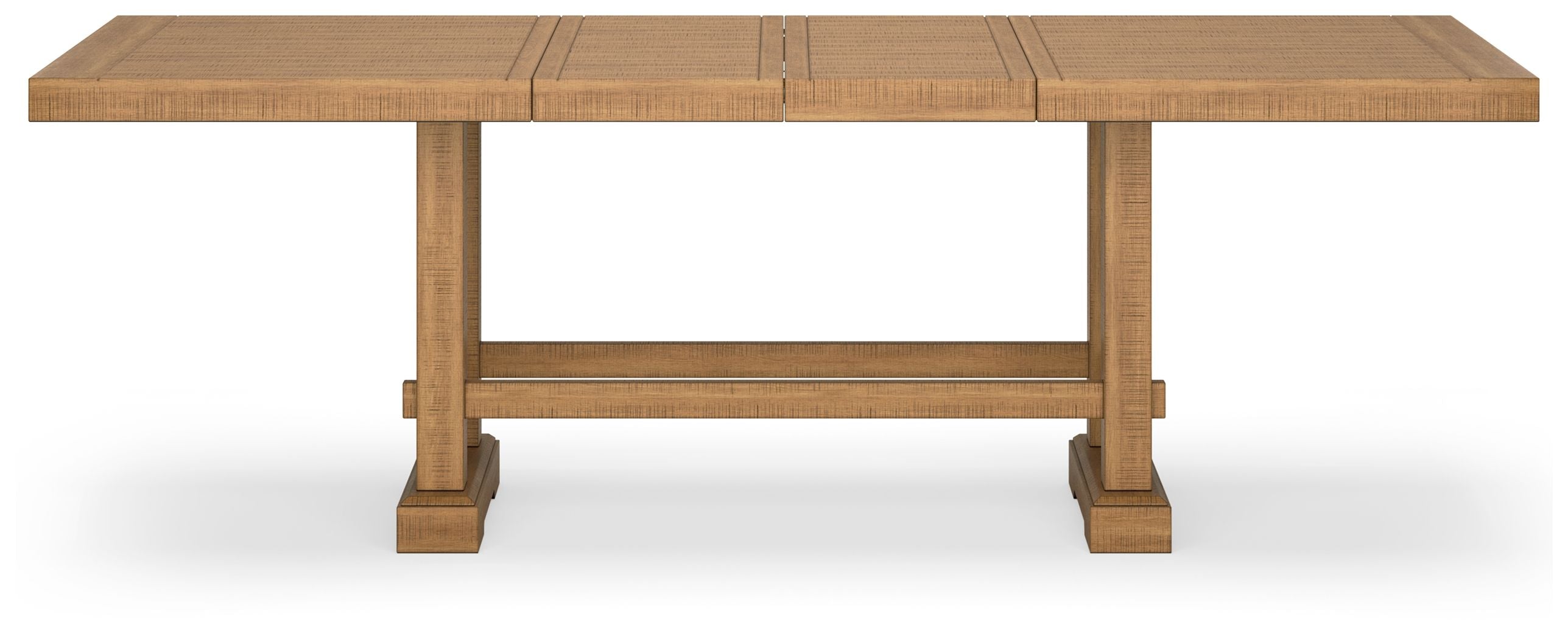Rustic Charm - Counter Height Dining Table with Extension