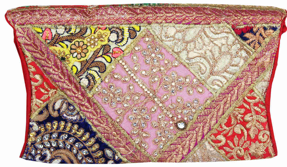 Handcrafted Indian Bohemian Crossbody Bag for Women