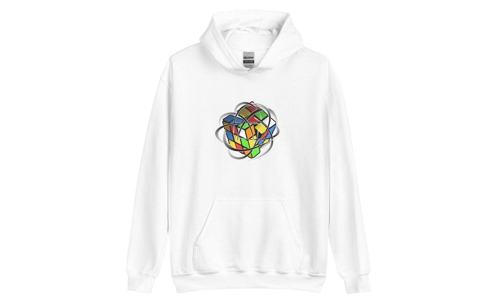 Cozy Rubik's Cube-Inspired Hoodie - Custom-Made Comfort & Style