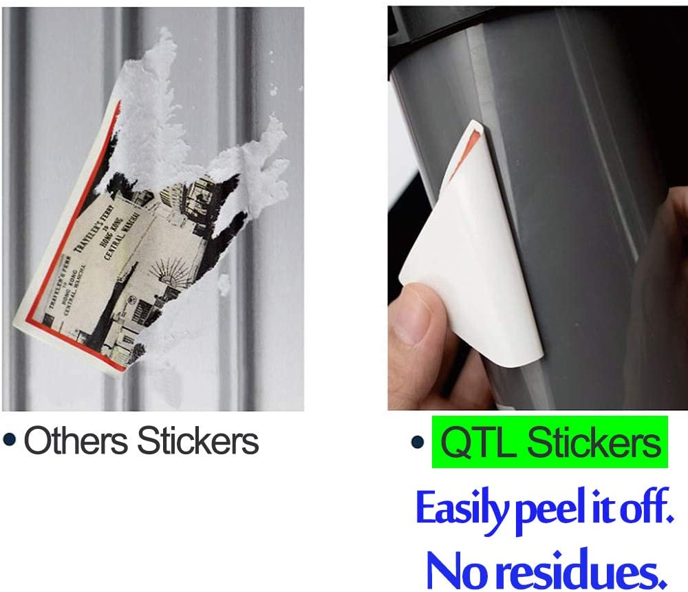 Durable Waterproof Vinyl Stickers for Decorative Use