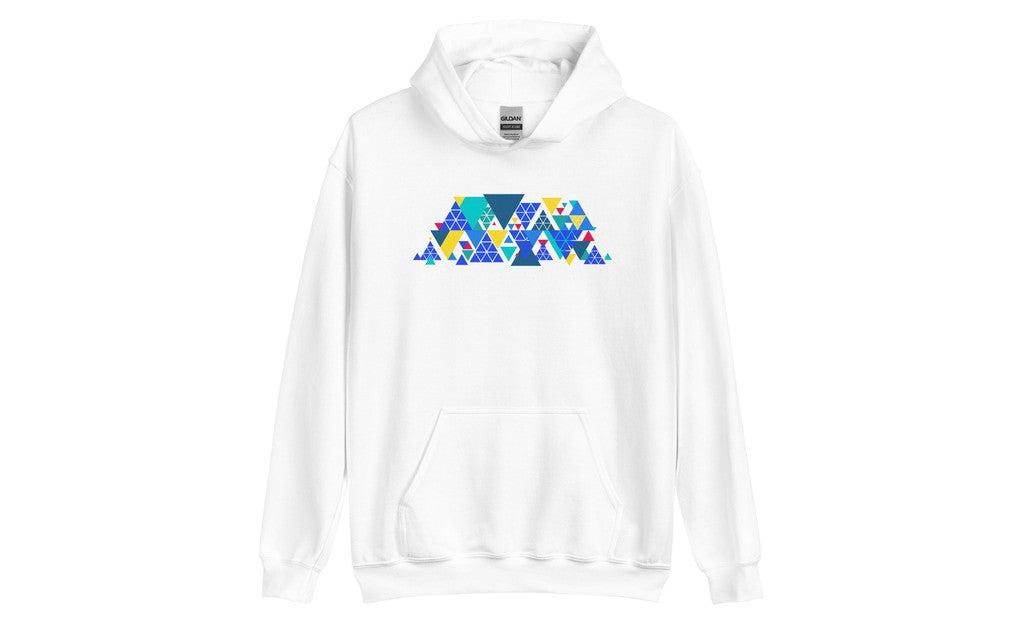 Geometric Pyraminx Hoodie - Cozy and Stylish Sweatshirt