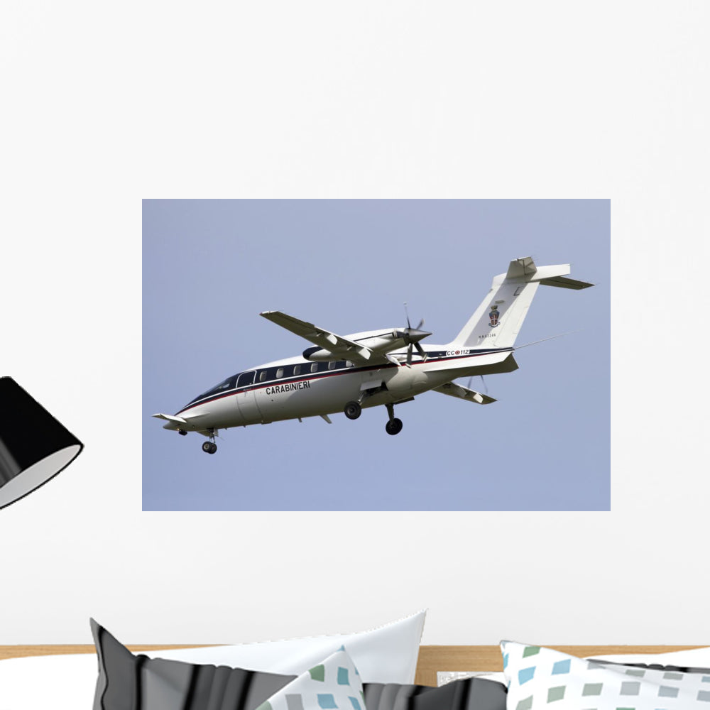 Italian Piaggio P180 Avanti Vinyl Wall Decal