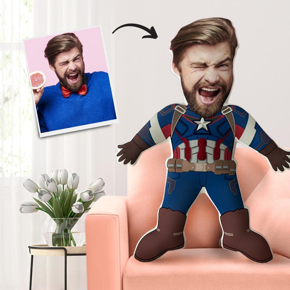 Personalized High-Quality Spun Polyester Pillow with Custom Photo