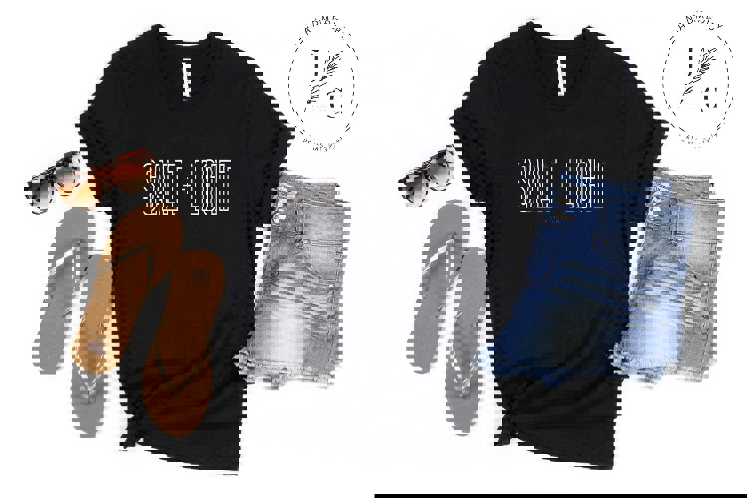 Salt Light T-shirt - Christian Clothing for Faithful Style