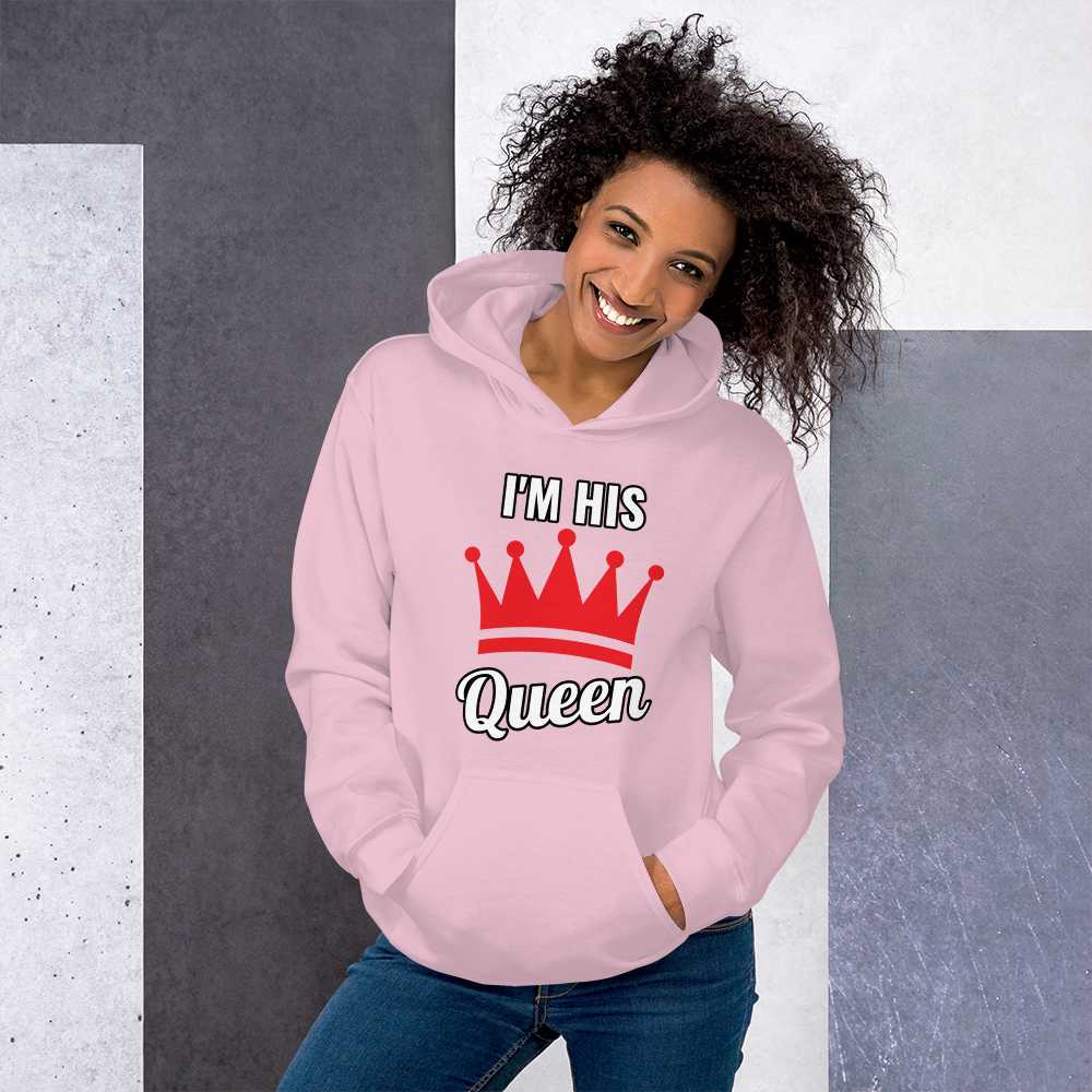 Cozy and Stylish "His Queen" Hoodie