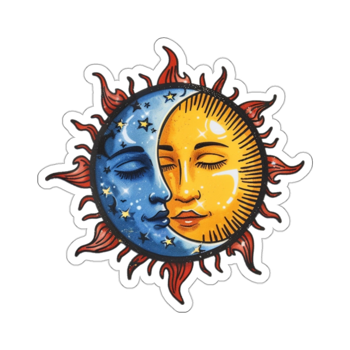 Galaxy Themed Vinyl Stickers - Customizable for Any Surface
