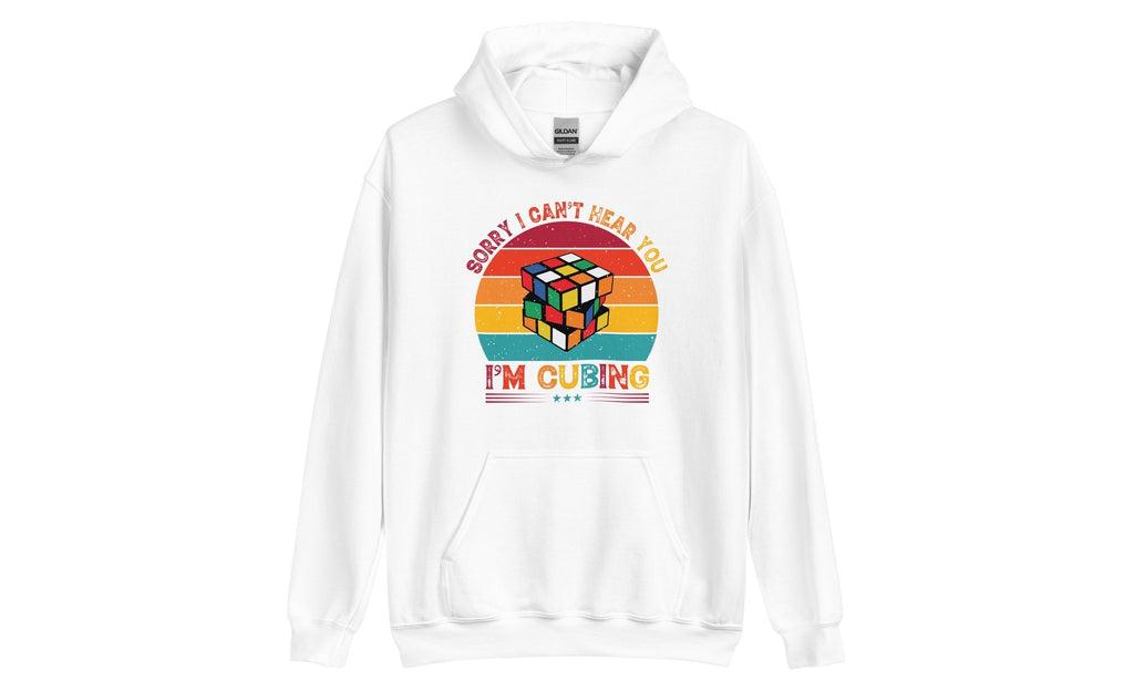 Cozy Rubik's Cube Themed Hoodie - Comfortable Puzzle Lover's Wear