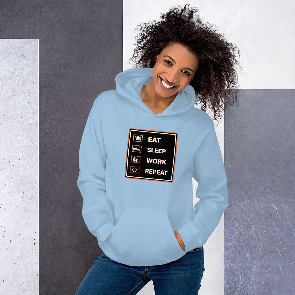 Cozy & Stylish Eat, Sleep, Hustle Hoodie