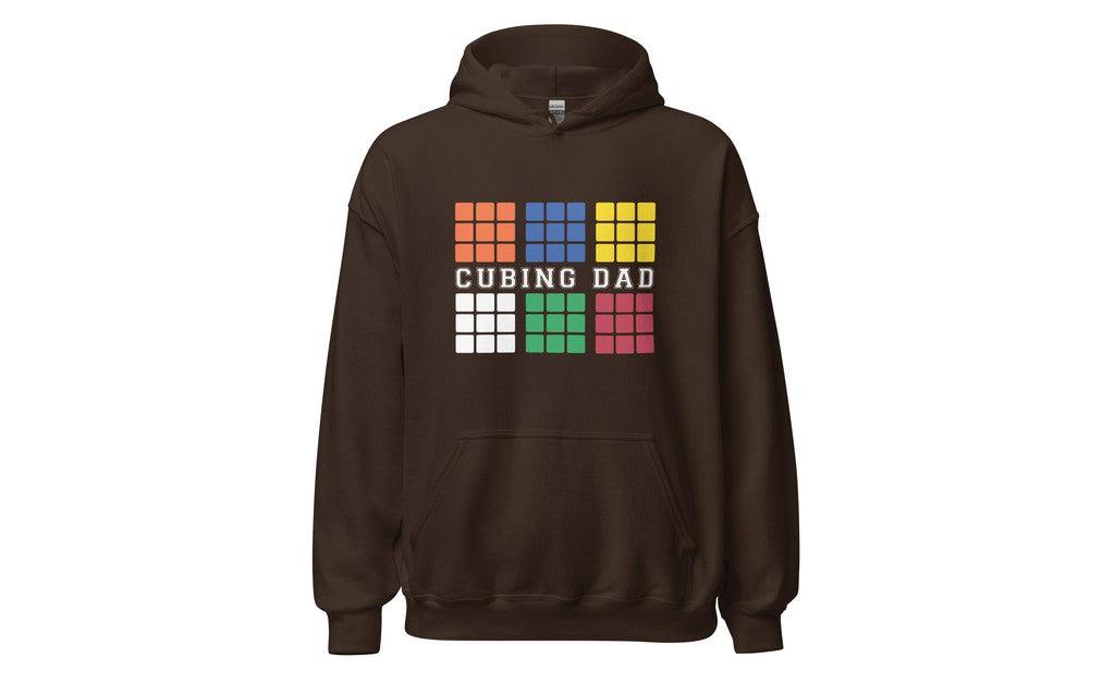 Cubing Dad V4 (Dark) - Premium Rubik's Cube Hoodie
