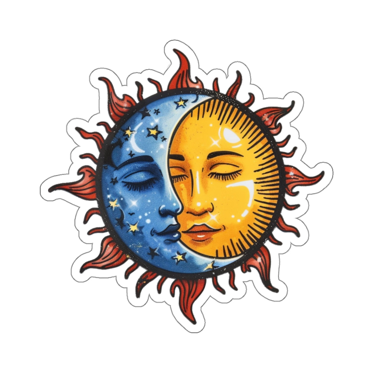 Galaxy Themed Vinyl Stickers - Customizable for Any Surface