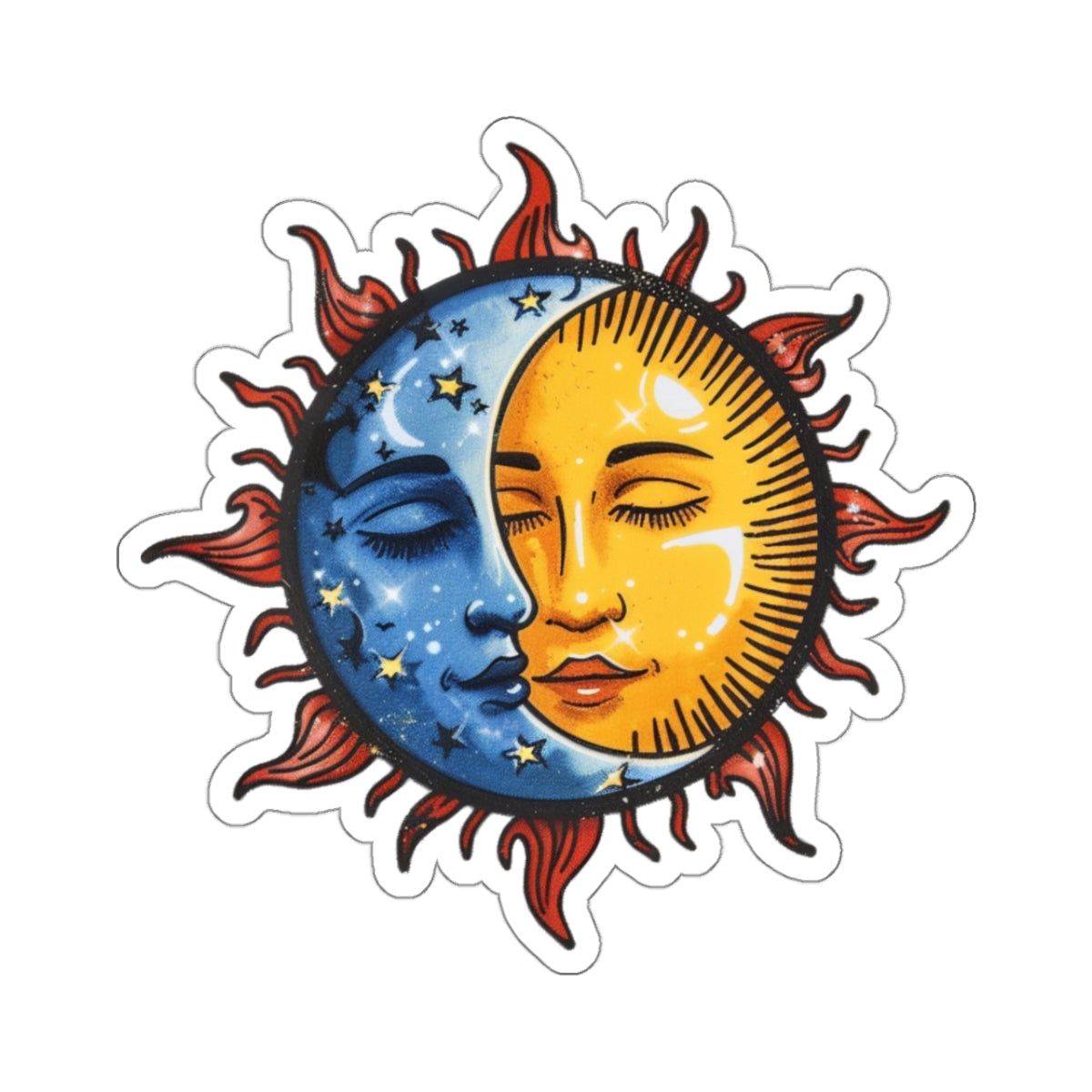Galaxy Themed Vinyl Stickers - Customizable for Any Surface