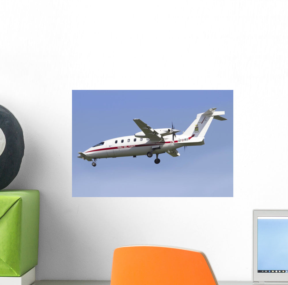 Piaggio P180 Avanti Italy's Wall Decal - Vibrant Aviation Art
