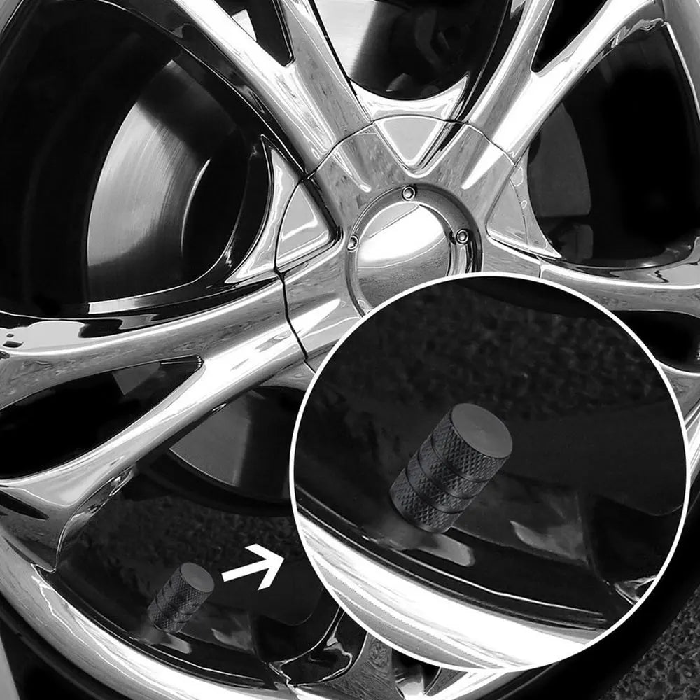 Upgraded Aluminum Car Tire Valve Stem Caps