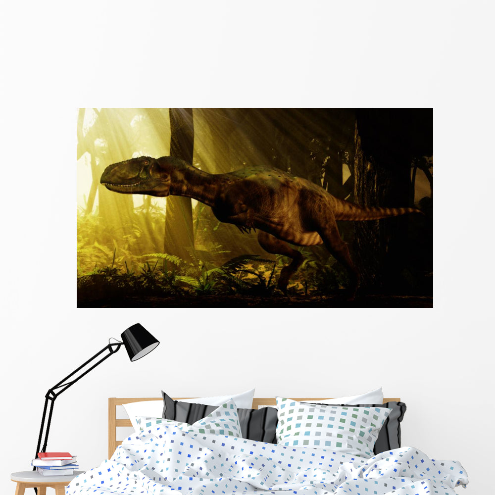 Abelisaurus Dinosaur Wall Decal for Stylish Interiors